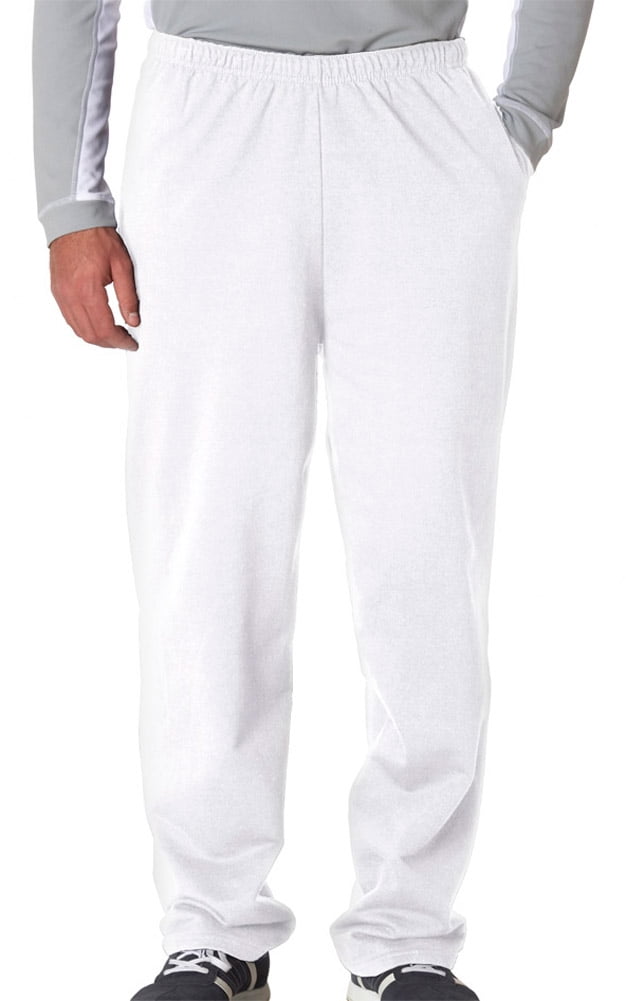 white sweatpants jerzees
