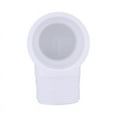 thumbnail image 2 of Charlotte Pipe PVC 02306 1200HA 90 Degree Street Elbow, White, 2 of 5