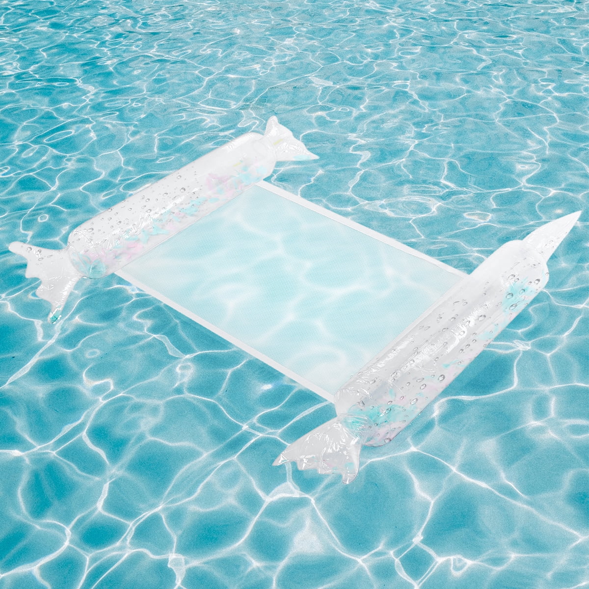 55'' x 24'' Swimming Pool Raft, Pool Floats Bed Inflatable Hammock ...