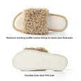thumbnail image 3 of EastVita Plush Comfortable Flat Bottom Women's Slippers Home Warm Cotton Mop For Autumn and Winter, 3 of 9