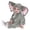 k-1435Grey2873, variant on SONGGE Toddler Boys Girls Long Sleeve O-Neck Romper Cartoon Elephant Jumpsuit Hat Outfit Sets Cartoon Classic Clothing Sets