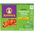 thumbnail image 5 of Annie's Organic Bunny Fruit Flavored Snacks, Tropical Treat, Gluten Free, 10 Pouches, 7 oz, 5 of 12