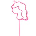 thumbnail image 3 of 5 PCS Notas Adhesivas Clips, Estante De Alambre De Metal, Tarea De Oficina, Decoración para hogar - Flamenco Unicornio, 3 of 9