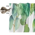 thumbnail image 3 of Rdsfhsp Green Leaves Valance Curtains, Green Valances for Windows, Plants Window Valances, Kitchen Bathroom Curtains 54x18 Inch, 3 of 5