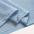 thumbnail image 6 of Bibifish Mens Polo Shirt Vertical Waffle Texture Fabric Collar Pullovers With Cuffed Sleeve Design Daily Shirts, 6 of 7