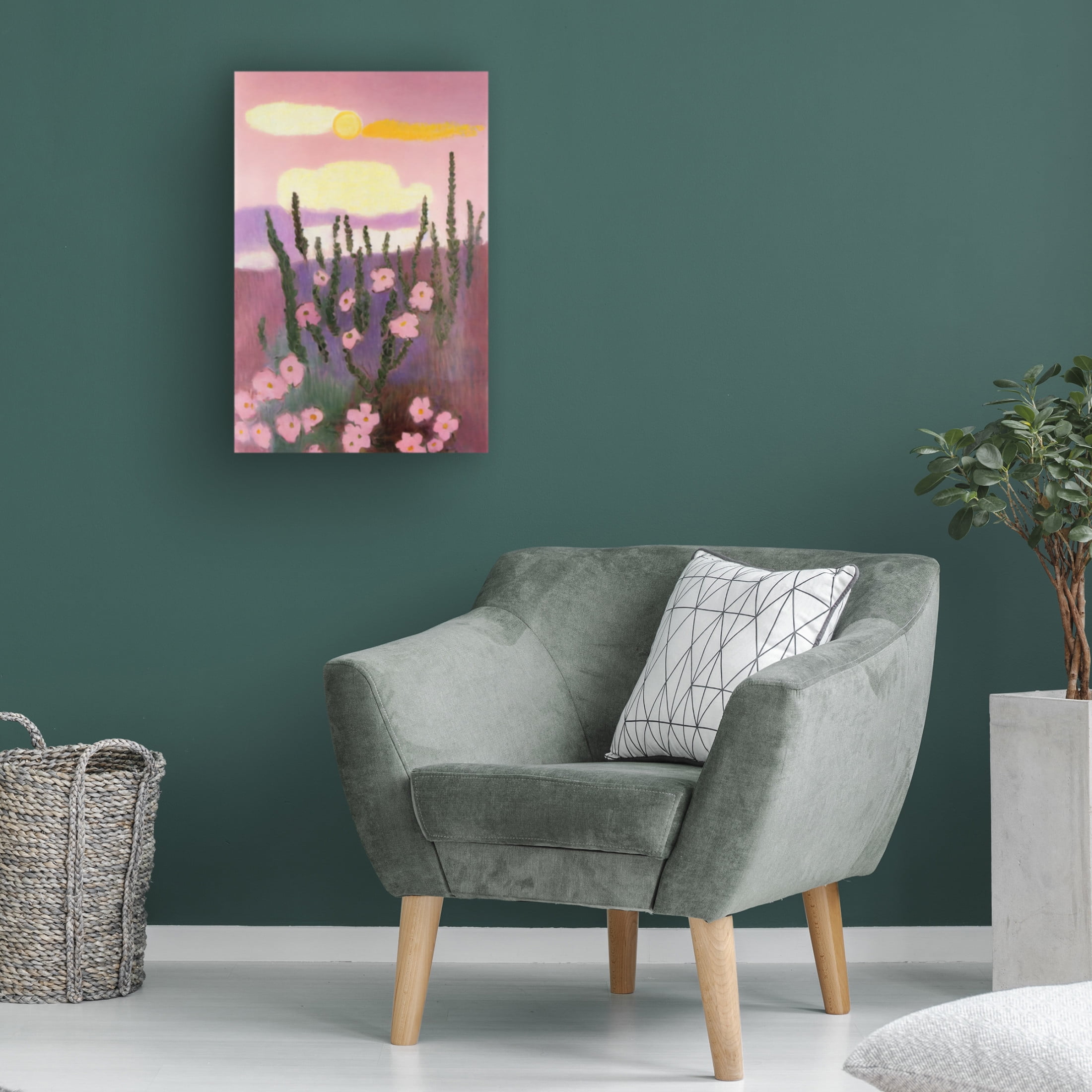 Trademark Fine Art Treechild In The Morning Sun Canvas Wall Art