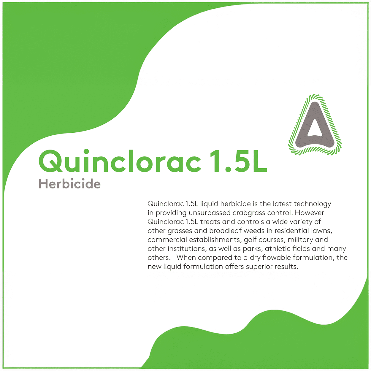 Quinclorac 1.5 L Herbicide - 32 fl oz Bottle by Control Solutions