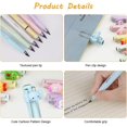 thumbnail image 4 of LAICAIW 6 Pcs Crayon Éternel, Crayon Infini avec Animal de Dessin Animé, Crayon Portable Réutilisable Effaçable Sans Encre et 6 Pcs Pointe de Rechange pour Écrire, Dessiner, Fournitures Scolaires Maison Bureau Étudiants, 4 of 7