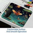thumbnail image 6 of Firefly Non-Slip Rubber Bottom Printed Gaming Mouse Pad Mouse Mat - Square 8.3x9.8 Inch, Suitable for Office and Gaming., 6 of 6