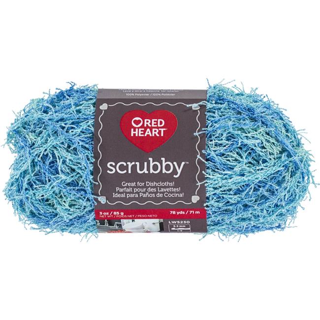 Red Heart Scrubby Yarn Choose Color