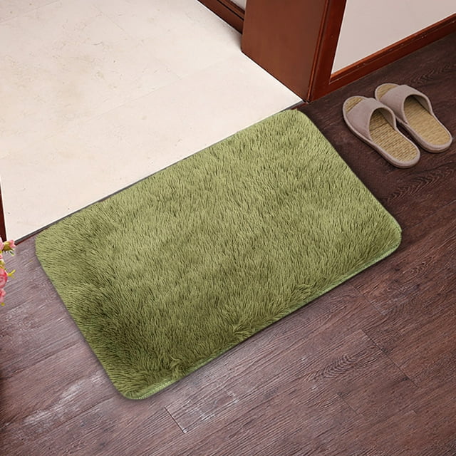UsRHHA Super Soft Faux Fur Area Rug, Plush Bedroom Sofa Living Room Carpet, Non-Slip Home Decor Mat 40x60cm