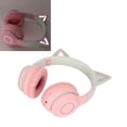 thumbnail image 4 of Cat Ear Headphones with Micphone, LED Light Up Foldable Over Ear Headsets, Stereo Sound Gaming Headphone for PC Laptop Smartphone Tablet, 4 of 8