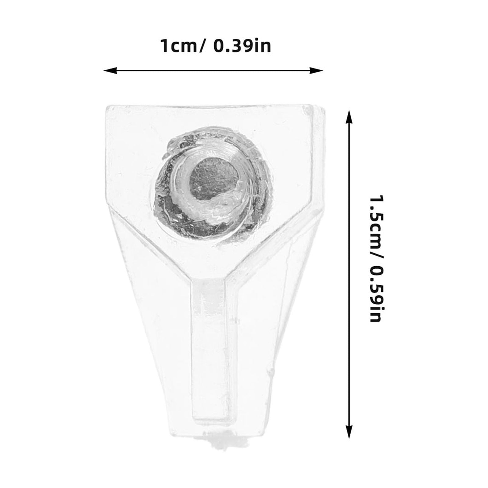 TAILTOSS kitchen shelf pegs Shelf Support Peg Transparent ABS Bathroom Modern Design 500Pcs