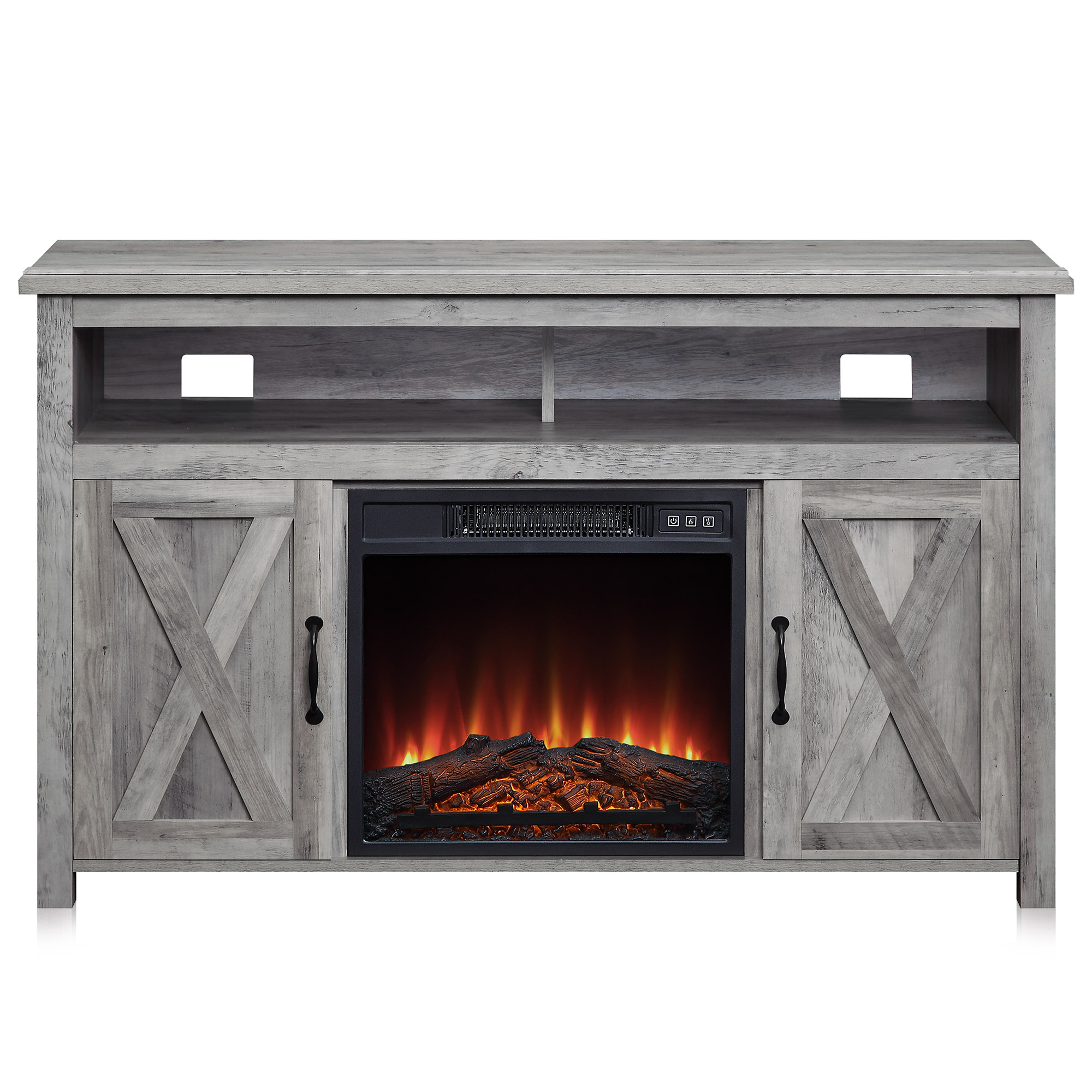 BELLEZE TV Stand Console Electric Fireplace With Remote Control, 48" or