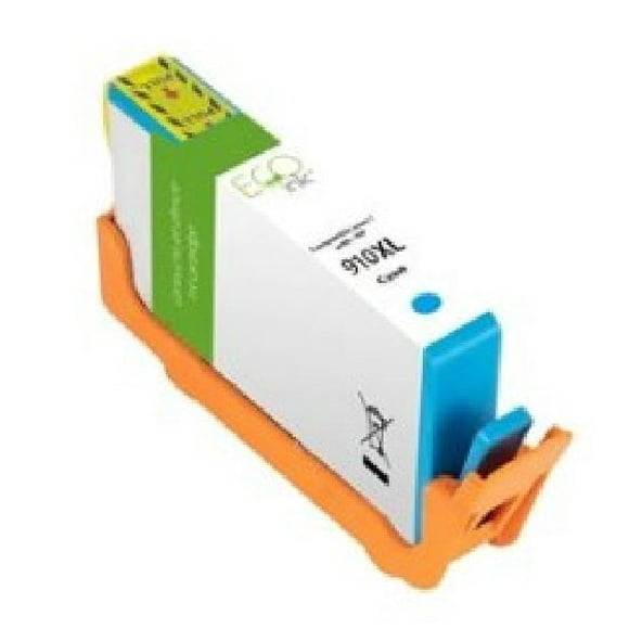 Compatible avec HP 910TG (3YL62AN) Cyan ECOink Cartouche d'Encre Rem. - Rendement de 825 Pages