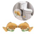 thumbnail image 4 of Toilet Bolt Caps, ResinToilet Bolt Covers Cute Bathroom Decor, Easy Installation Toilet Replacement Parts Yellow 1PCS, 4 of 5