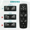 thumbnail image 4 of Unique Bargains Front Left Driver Side Car Master Power Window Switch for Dodge Grand Caravan 2012-2016 for Ram C/V 2015, 4 of 7