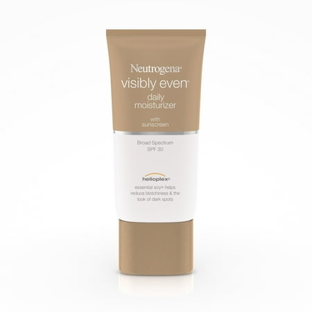 - Neutrogena Visibly Even Daily Facial SPF 30 Moisturizer, 1.7 fl. Oz