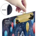 thumbnail image 3 of Coolnut Acrylic Clipboards with Low Profile Clip, A4 Standard Size 9" x 12.5" File Holder for Writing Drawing, Clip Boards for Doctors Offices, Christmas House Gifts, 3 of 7