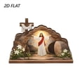 thumbnail image 1 of 2D Wooden Desktop Ornament A Must Have Decorative Blessing To Warm And Enhance Your Home, 1 of 4