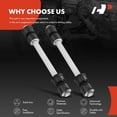 thumbnail image 5 of A-Premium Front Sway Bar Link Stabilizer Link Compatible with Ford Explorer Explorer Sport Trac Mustang Thunderbird GMC Sierra 1500 2500 HD 3500 Classic Yukon Cadillac Escalade Lincoln Hummer 2-PC Set, 5 of 7