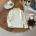 thumbnail image 2 of T-Shirts pour Tout-Petits pour Enfants T-Shirts à Manches Longues T-Shirts à Col Rond Hauts d'Automne Tees Coton Chandail Décontracté pour Enfants Filles Mode 2-3 Ans, 2 of 7