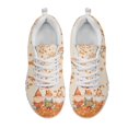 thumbnail image 2 of HELLHERO Soft Running Sneakers for Gym Training, Mesh Breathable Lace Up Tennis Running Shoes, Maple Leaf, 2 of 11