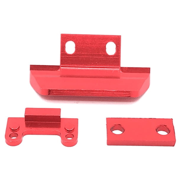 Vogacara Barra protectora de parachoques delantero anticolisión, piezas de control remoto, Rock Crawler, ajuste de vehículo mejorado, regalos para Kits de construcción modelo rojo Vogacara FN001448-02
