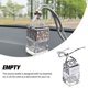 thumbnail image 2 of Ounissouiy 8ML coche colgante colgante vidrio vacío botella de Aroma cuadrado decorativo fragancia contenedor difusor ambientador Decoración Almacenamiento y organización del hogar Plata Ounissouiy HA067036-03, 2 of 6