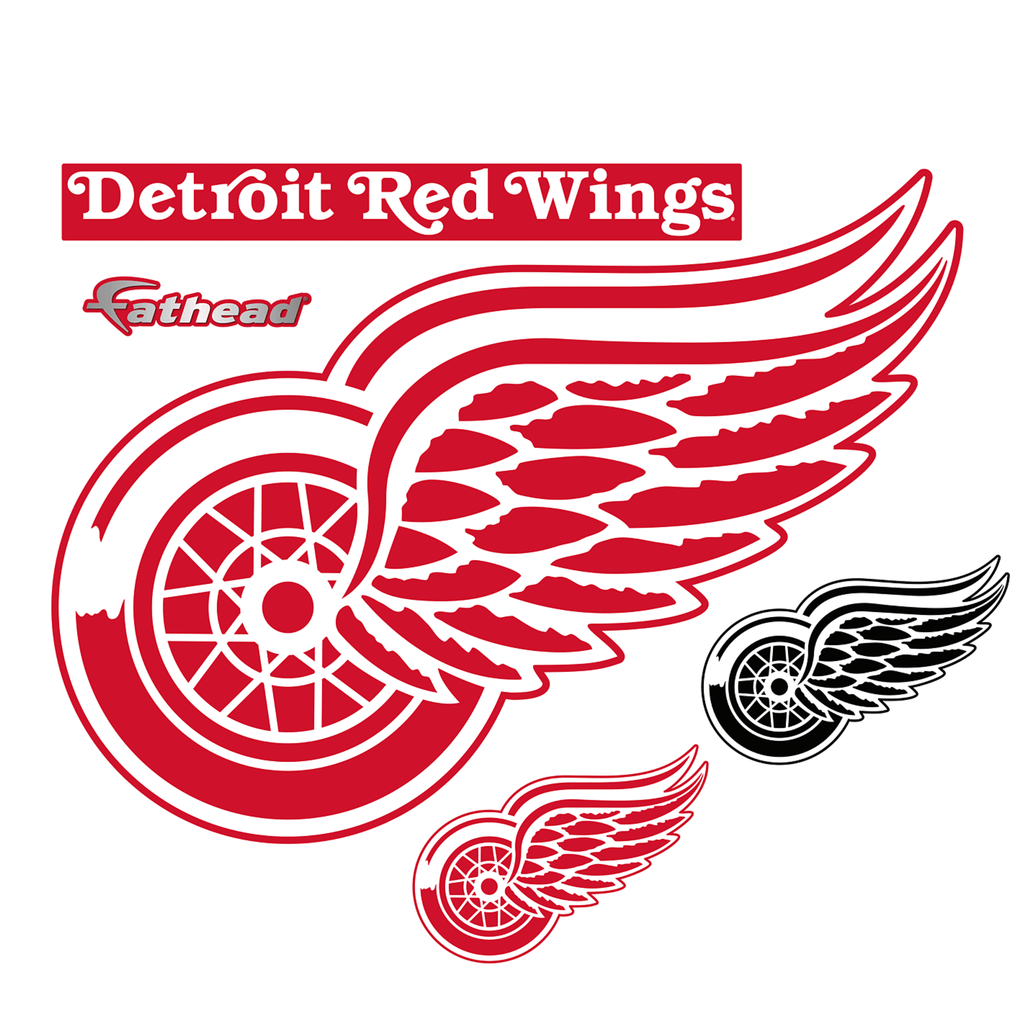  GRAPHICS & MORE NHL Detroit Red Wings Logo Gift Wrap Wrapping  Paper Rolls : Health & Household