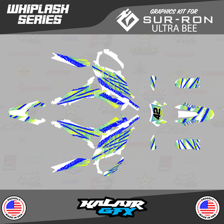 Kalair GFX Graphics Kit for Surron ULTRA BEE (All Years) Whiplash Series Kalair GFX Graphics Kit for Surron ULTRA BEE (All Years) Whiplash Series