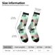 thumbnail image 2 of Balery Tropical Summer Palm Calcetas Largas con Estampado para Hombre y Mujer – Suaves y Transpirables, Talla Única (US 5-11), 2 of 6
