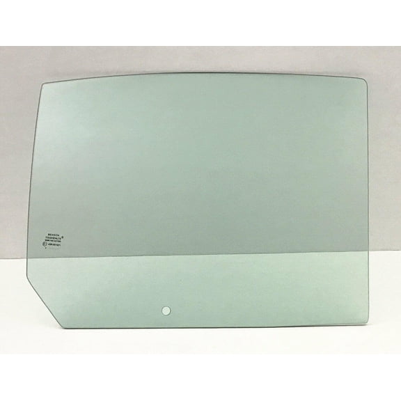 Passenger Right Side Rear Door Window Door Glass Compatible with Lincoln MKS 2009-2016 Models