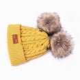 thumbnail image 5 of 1-4 Years Toddler Kids Beanie Winter Hats Warm Knit Cute Hat with Pom-Pom for Little Kids Daily Outdoor, 5 of 9