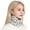 White, variant on Womens Neck Warmer Hooded Scarves Winter Bib Scarf with Hood Windproof Neck Scarf Versatile False Collar for Spine
