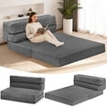 thumbnail image 1 of Colchón plegable, sofá cama convertible de tamaño completo Feliz Home, 1 of 7