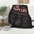 thumbnail image 2 of 40th Birthday Gifts for Women Blanket 50x60, 40 Year Old Birthday Gifts for Women, 40th Birthday Decorations Women, Gifts for 40th Birthday Woman, 40 Yr Old Birthday Gifts for Women, 2 of 6
