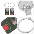thumbnail image 3 of Hytrove 2Ud Llavero Multicolor Con De De Baloncesto Para Accesorios Y, 3 of 8