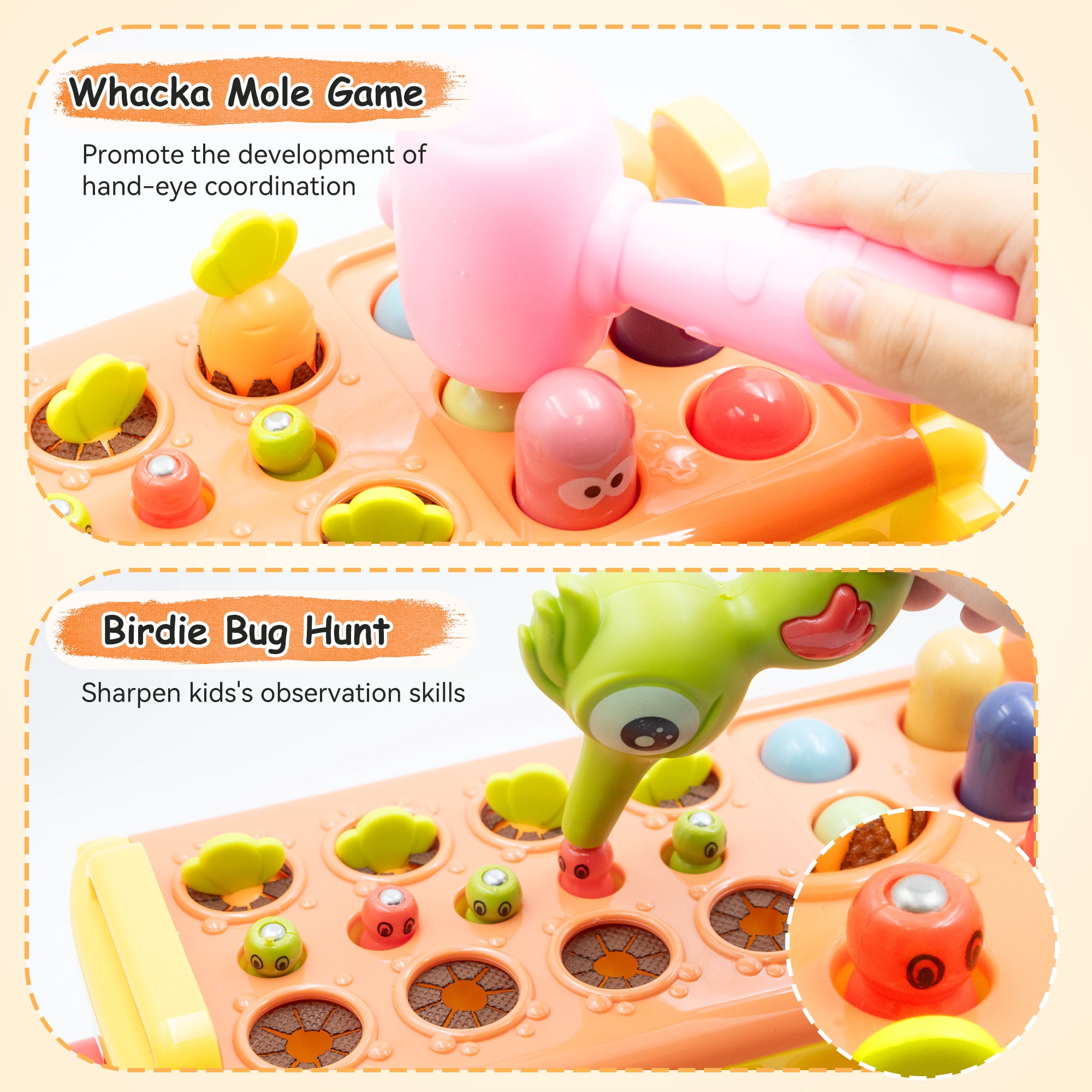 SaveJoy Toddler Busy Bus Learning Toy Montessori Baby Sensory Toys,Educational Gifts for Kids Boys & Girls