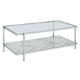 thumbnail image 6 of Steve Silver Mika Contemporary 50" Rectangle Coffee Table, Silver, 6 of 8
