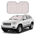 thumbnail image 4 of Bingfone Floral Car Windshield Sunshade,Sun Foldable Sun Shield Sun Visor for Car - Small, 4 of 8
