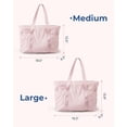 thumbnail image 6 of Tote Bag for Women with Zipper, Gym Tote with Compartments, Laptop Work Tote Nurse Dance Yoga Bag for Sport, Travel, 6 of 7