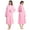 Pink, variant on Women’s Fleece Robes, Soft Plush Knee Length Bathrobe with Shawl and Side Pockets, Comfy Fast Dry Robes for Women, Female Robes for Family Pajama,SPA, Size M, Gray
