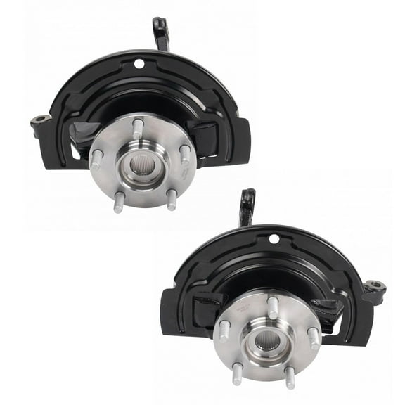 TRQ Complete Wheel Hub Bearing & Steering Knuckle Pair for Nissan Altima BHA34225 Fits select: 2004-2008 NISSAN MAXIMA, 2002-2004 NISSAN ALTIMA SE