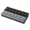 thumbnail image 2 of YAOMOBB Capsule Holder Weekly Tablet Organizer Double Rows 14 Grids Sealed Lid 7 Days Home Supply, 2 of 6
