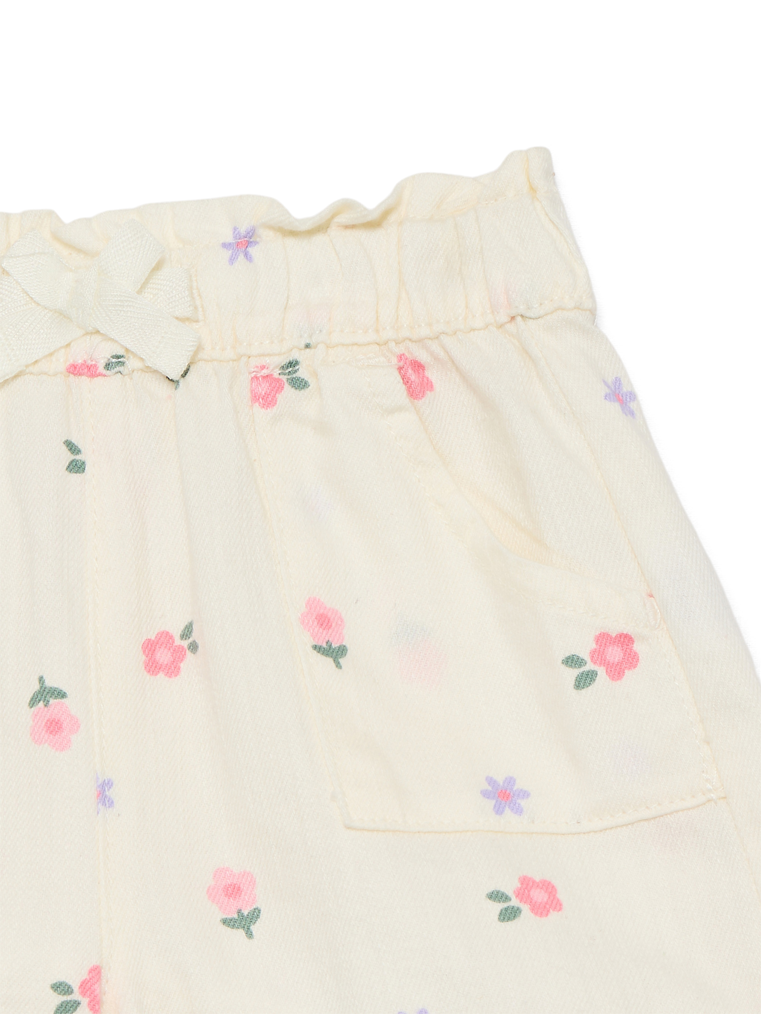 Wonder Nation Baby Girl Woven Shorts, Sizes 0-24 Months
