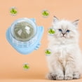 thumbnail image 3 of Pelota Hierba Gatera para Juguete para Gatos Autoestimulante Dentición Y Provocación Piruleta para Gatos Lamiendo Y Provocando para Gatos Juguete para Gatos A Las Mordeduras Cabeza Gato Azul, 3 of 5