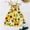 czb# White446, variant on CUZIBR Girls Dresses Summer Casual Bow Spaghetti Strap Sleeveless Smocked Traditional Floral Print A-Line Dress High Waist Fashionable Breathable School Uniform Dailywear Dress,White,8-9 Years