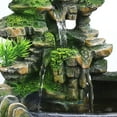 thumbnail image 5 of Indoor Tabletop Mini Rockery Fountain With Mountain Cascading Waterfalls and Atomizer for Festivals, Gift, and Desktop Decoration (Type3), 5 of 19