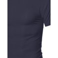 thumbnail image 4 of FashionOutfit Men's Men's Workout Activewear Crew Neck Short Sleeve Top, 4 of 4